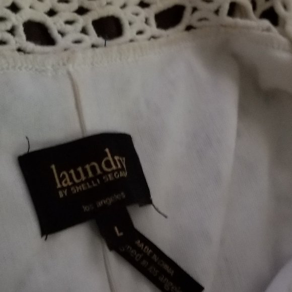 COPY - Pure White Crochet Mini-Dress - Picture 2 of 14